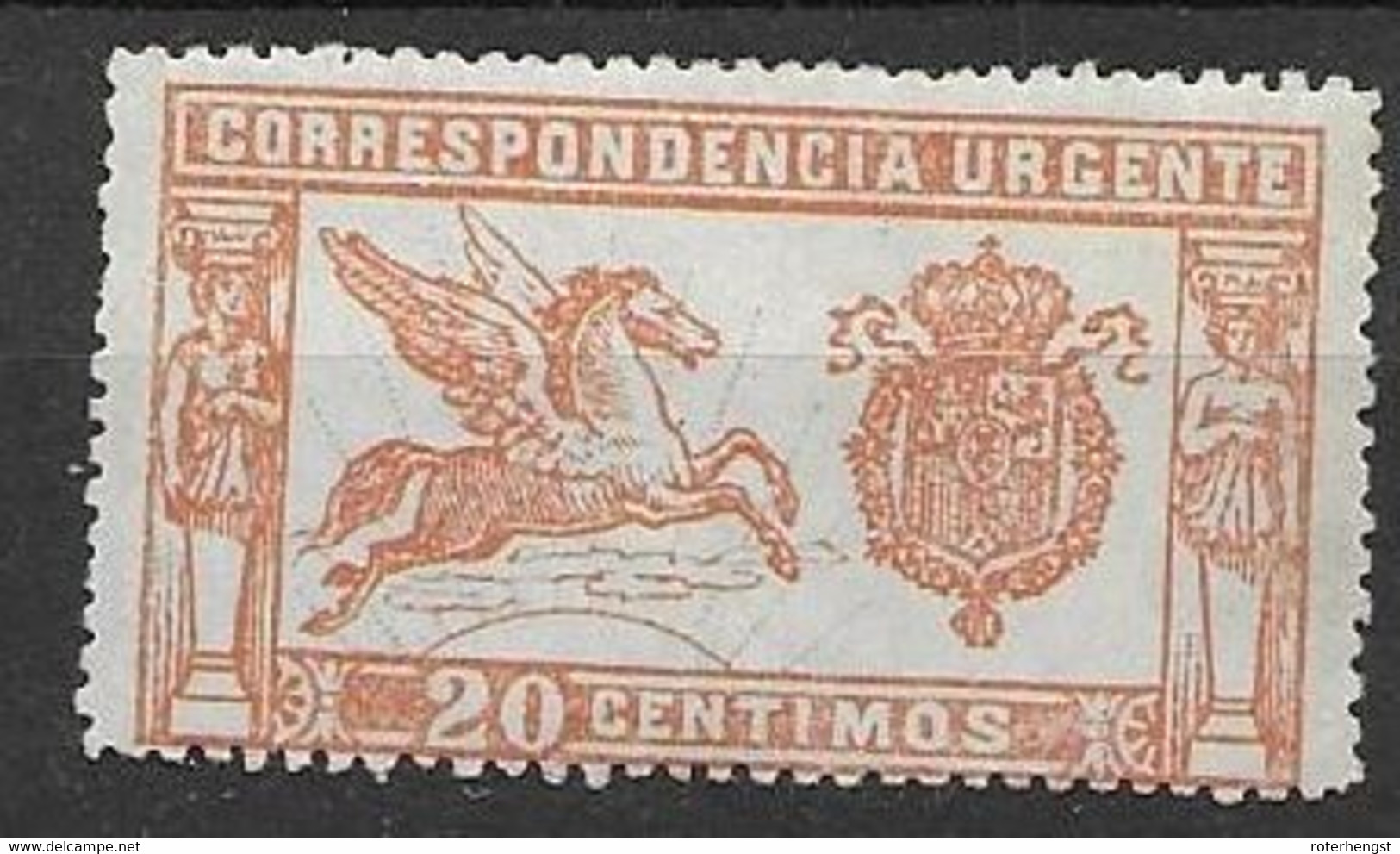 Spain Mnh ** 1922 100 Euros - Special Delivery