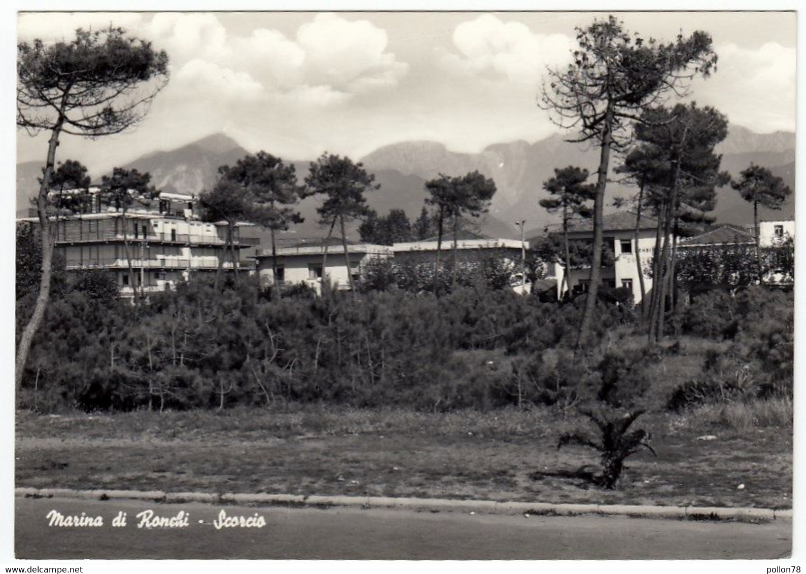 MARINA DI RONCHI - SCORCIO - MASSA CARRARA - 1966 - Massa