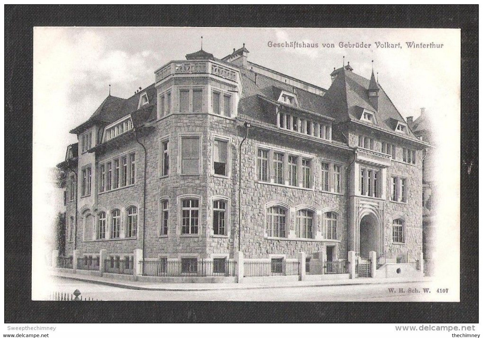 WINTERTHUR ZH Zurich GESCHAFTHAUS VON GEBRUDER VOLKART Ungelaufen Unused - Zürich