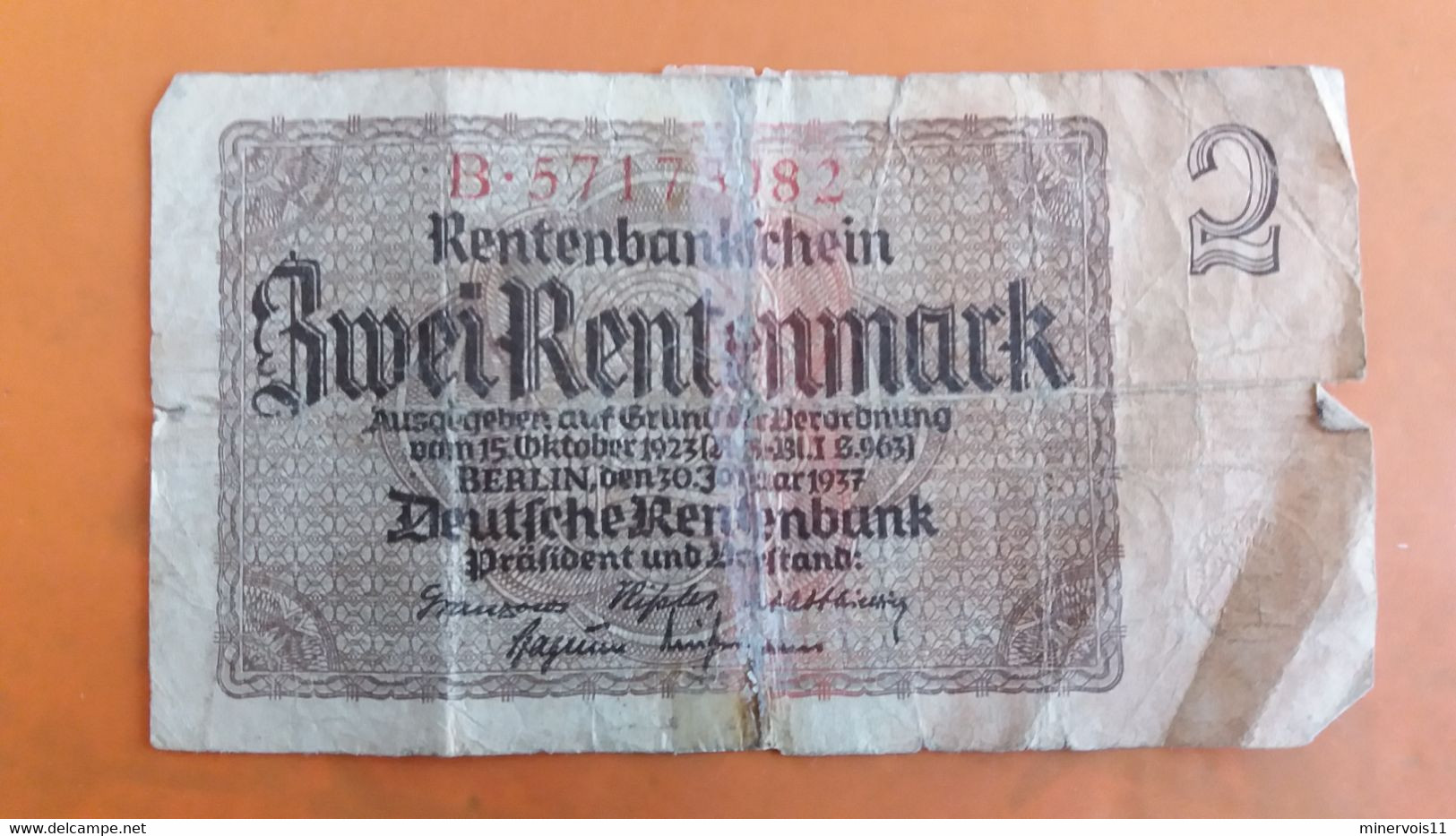 Lot De 8 Billets Allemand En L'etat...retrouver Dans Le Grenier - Sonstige & Ohne Zuordnung