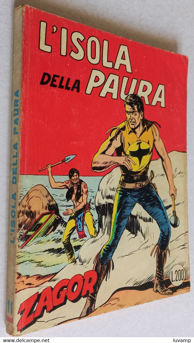 ZAGOR ZENITH  ROSSO PRIMA RISTAMPA - N.  11 (CART 42) - Zagor Zenith