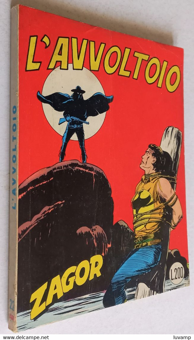 ZAGOR ZENITH  ROSSO PRIMA RISTAMPA - N.  22 (CART 42) - Zagor Zenith