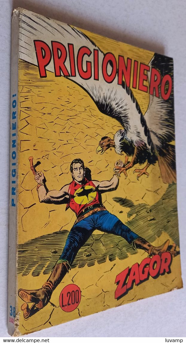 ZAGOR ZENITH  ROSSO PRIMA RISTAMPA - N.  38 (CART 42) - Zagor Zenith