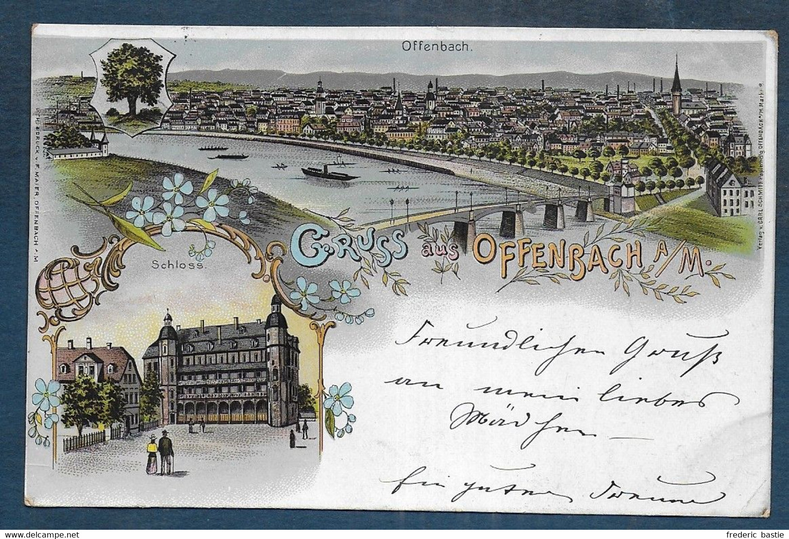 Gruss Aus  OFFENBACH ( 1898 ) - Offenbach