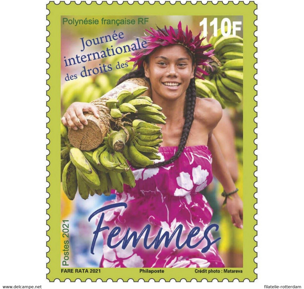 Frans-Polynesië / French Polynesia - Postfris / MNH - Vrouwenrechten 2021 - Nuevos