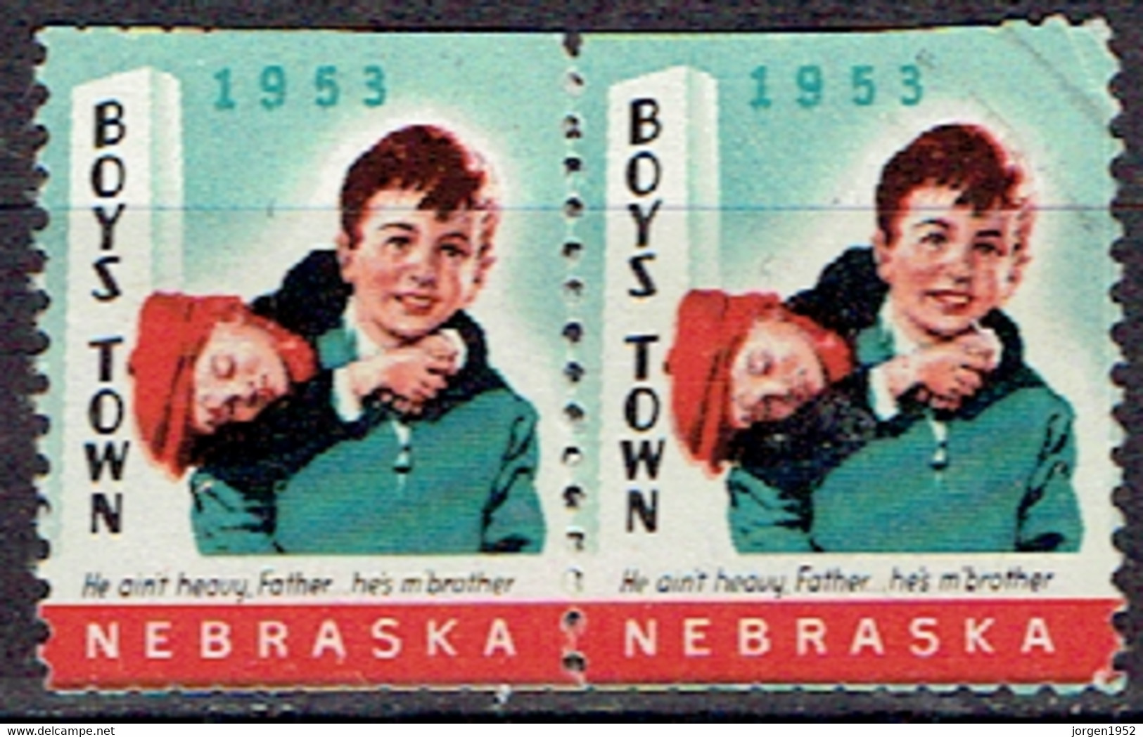 UNITED STATES # BOYS TOWN NEBRASKA 1953 - Autres & Non Classés