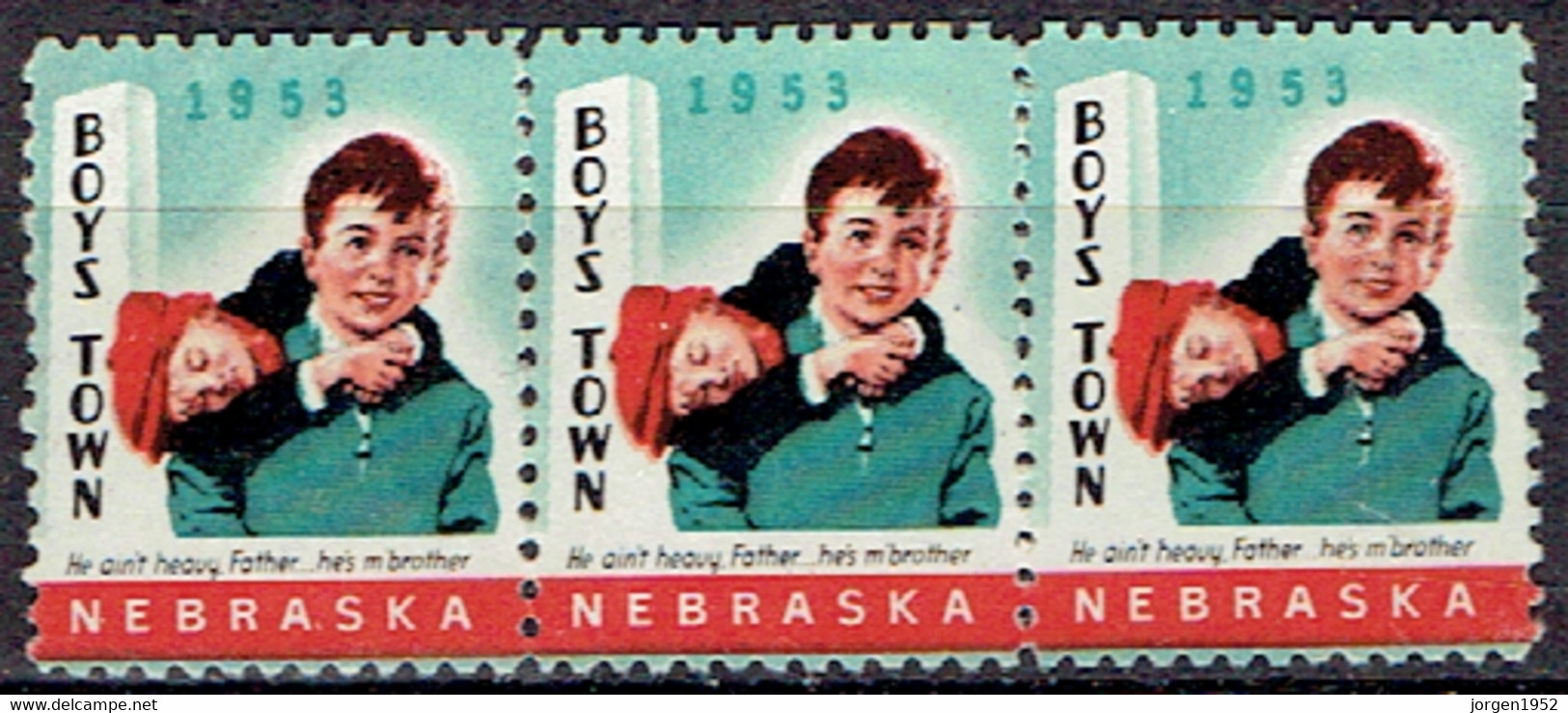 UNITED STATES # BOYS TOWN NEBRASKA 1953 - Autres & Non Classés