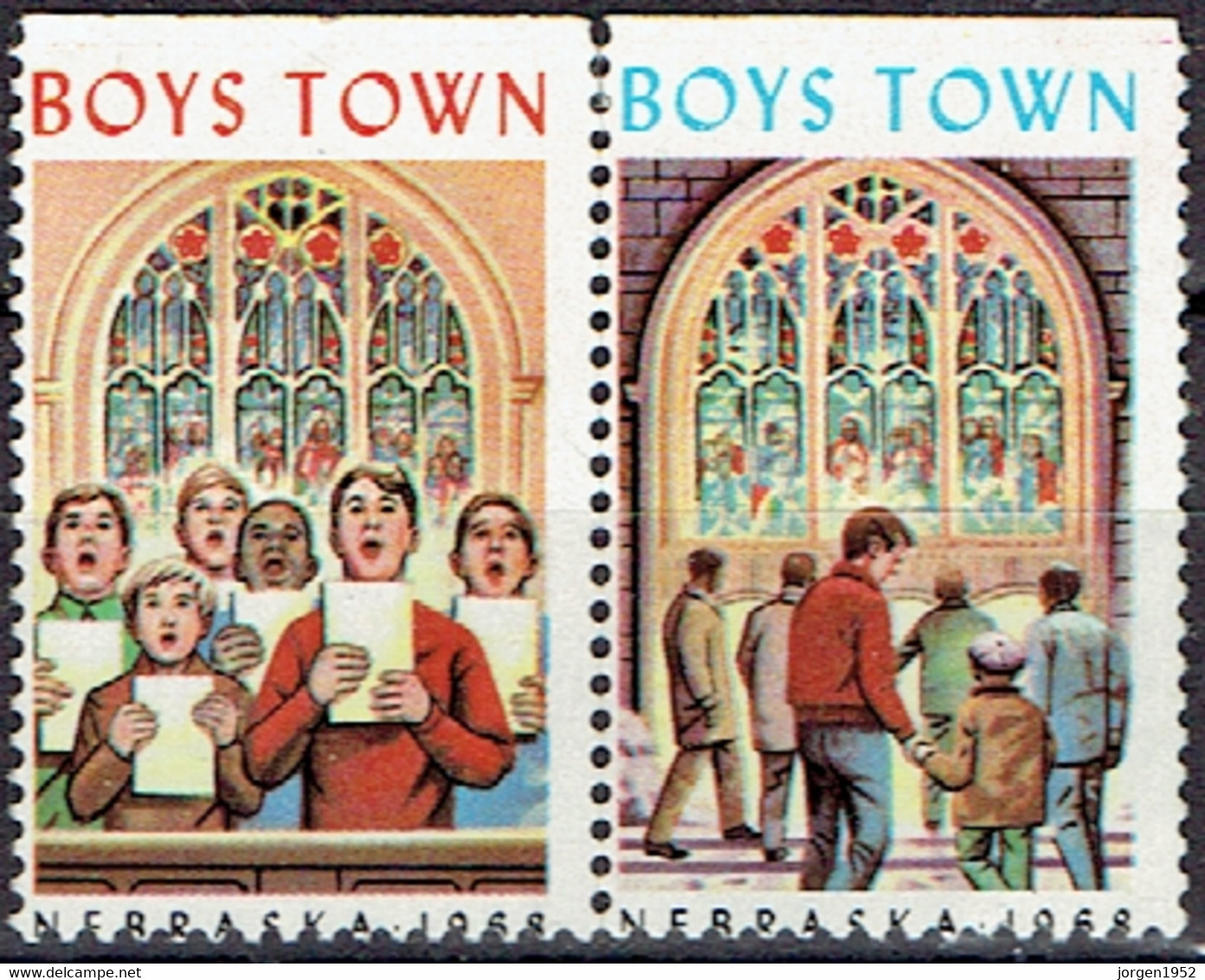 UNITED STATES # BOYS TOWN NEBRASKA 1968 - Autres & Non Classés