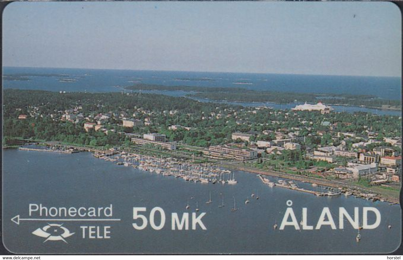 Aland GPT  - View Over The Eastern Harbour Of Mariehamn  50 MK - 2FIND - Mint - Aland