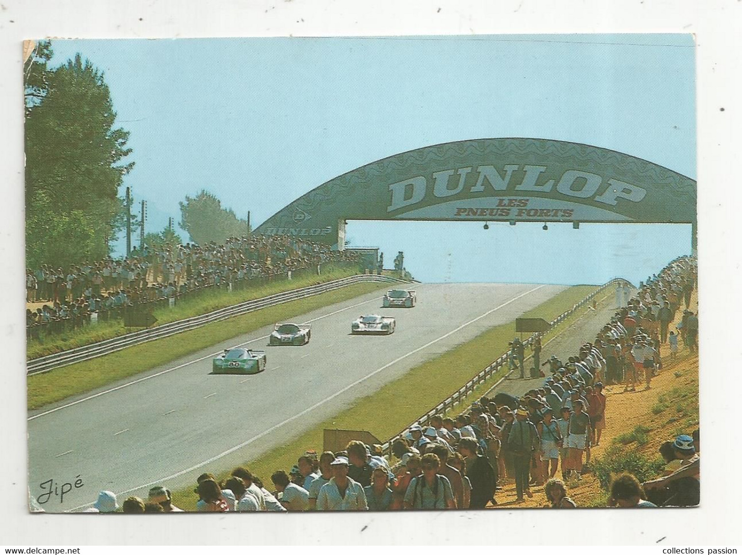 JC , G , Cp , Sport Automobile , Circuit Des 24 Heures , La Descente Du PANORAMA , 72 , LE MANS ,voyagée 1989 - Le Mans