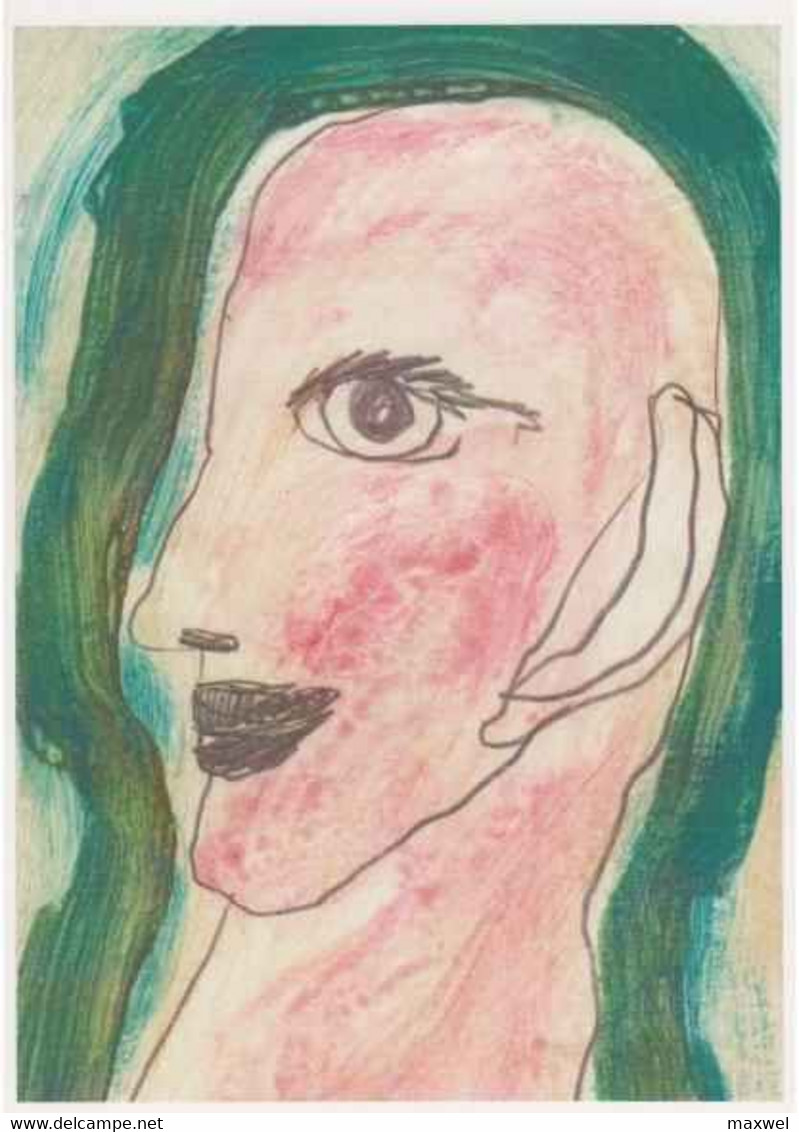 Cpm 1741/687 ERGON - Femme - Tête - Visage - Artiste Peintre - Illustrateur - Ergon