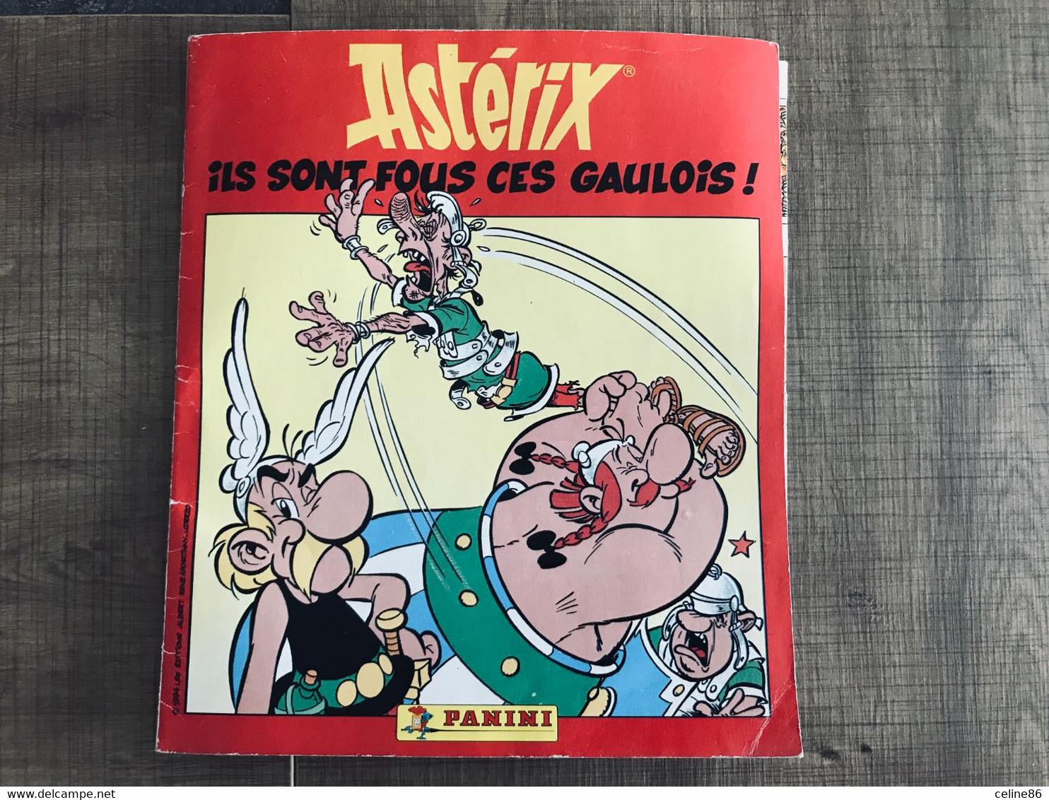 ASTERIX Ils Sont Fous Ces Gaulois ! PANINI. Album Complet + Poster Complet - Edizione Francese