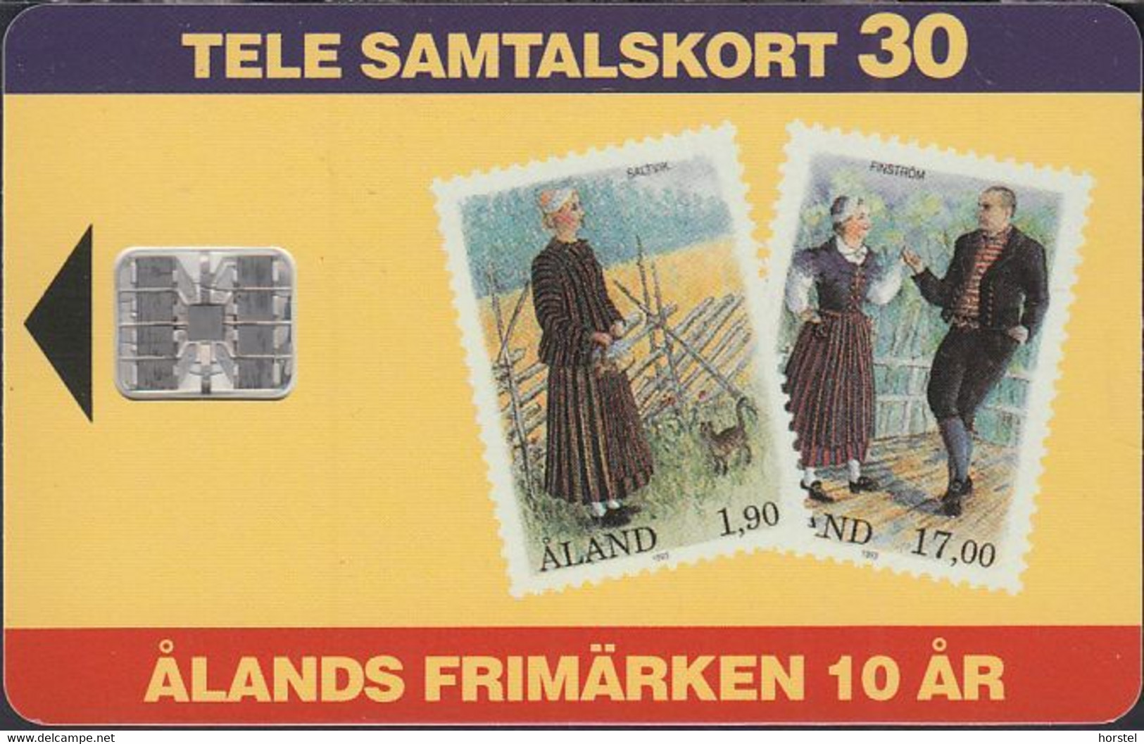 Aland Chip - FD28 -  Stamps Of Åland - 30 MK - Mint - Aland