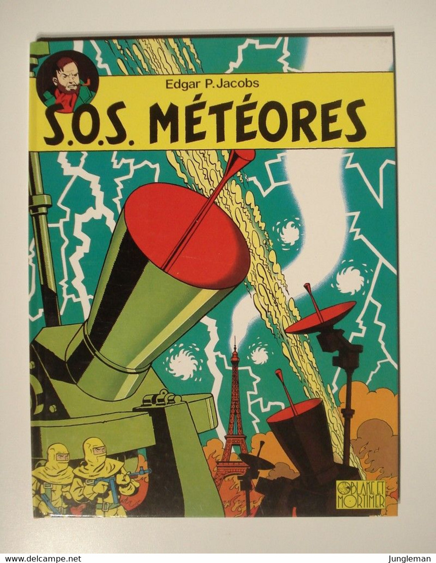 Album Blake & Mortimer - S.O.S. Météores - Couverture Cartonnée - Edgar P. Jacobs - Dépôt Légal : Septembre 2000 - Blake Et Mortimer