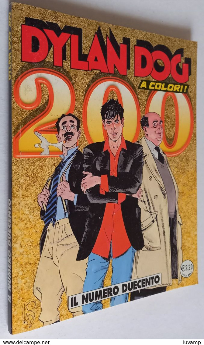 DYLAN DOG ORIGINALE N.200 COLORE -EDIZIONE BONELLI (CART 43) - Dylan Dog