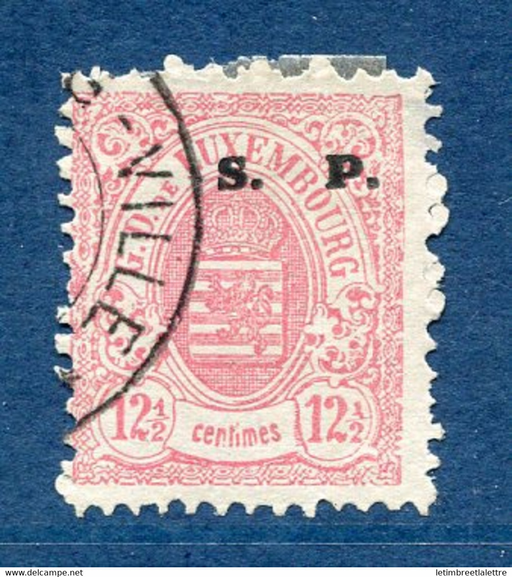 ⭐ Luxembourg - Service - YT N° 40 - Oblitéré - 1881 / 1882 ⭐ - Officials