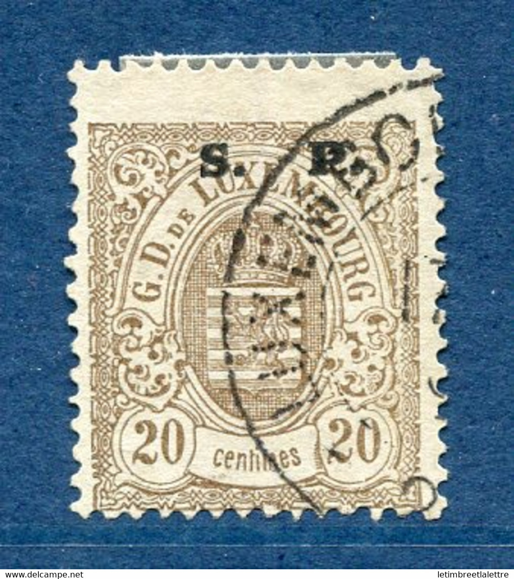 ⭐ Luxembourg - Service - YT N° 41 - Oblitéré - 1881 / 1882 ⭐ - Oficiales