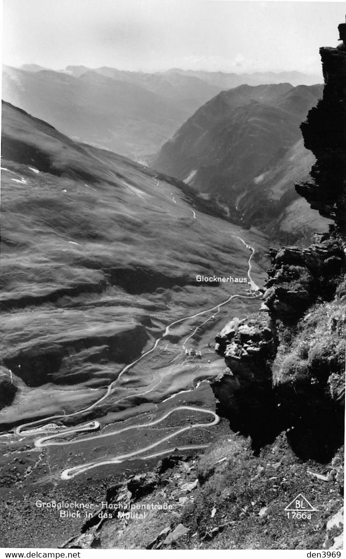 Autriche - Carinthie - Grossglockner - Hochalpenstrasse - Blick In Das Molltal - Glocknerhaus - Heiligenblut