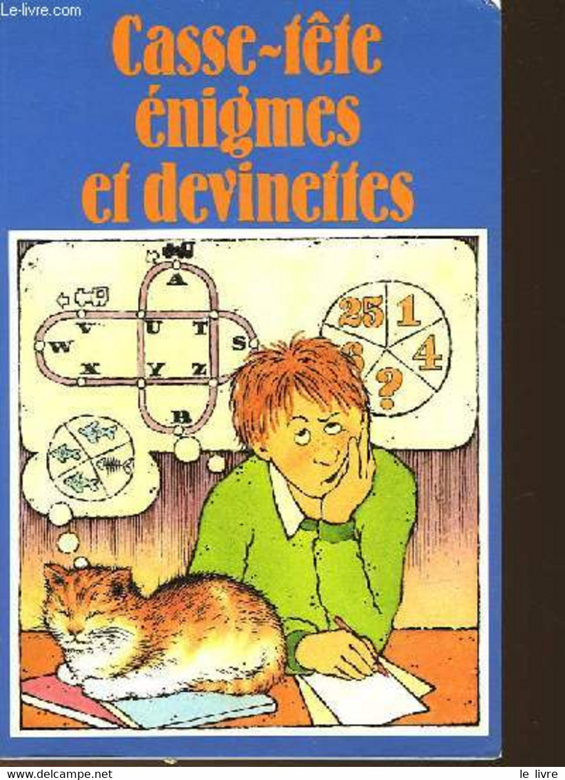 CASSE-TÊTE, ENIGMES ET DEVINETTES - BOOTH-JONES CHARLES - 1991 - Juegos De Sociedad