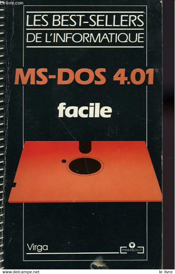 MS-DOS 4.01 FACILE - VIRGA - 1990 - Informática