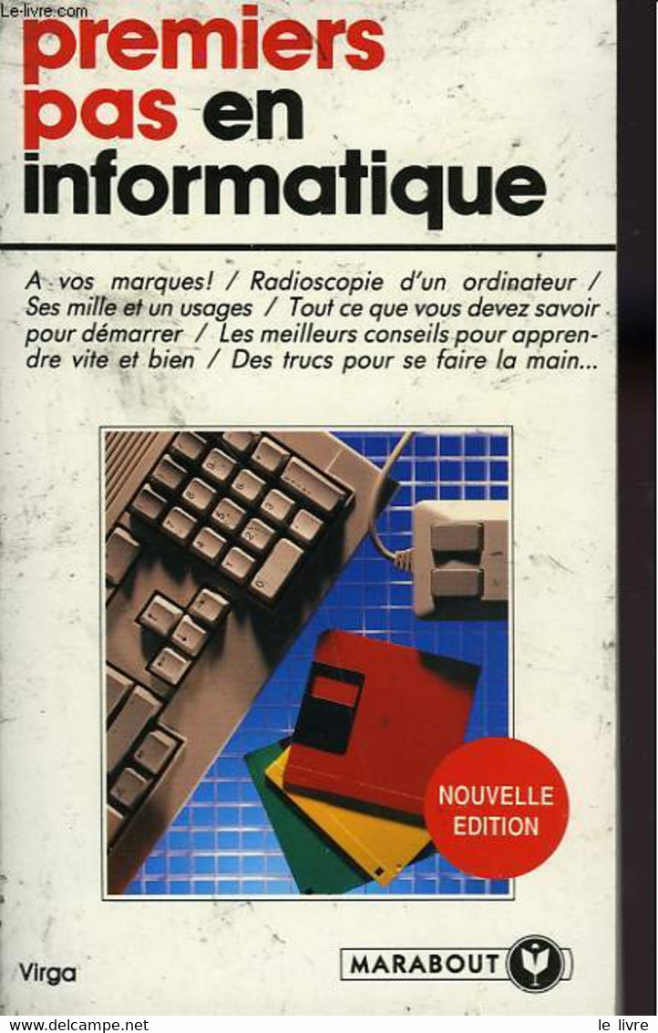 PREMIERS PAS EN INFORMATIQUE - VIRGA - 1994 - Informatique