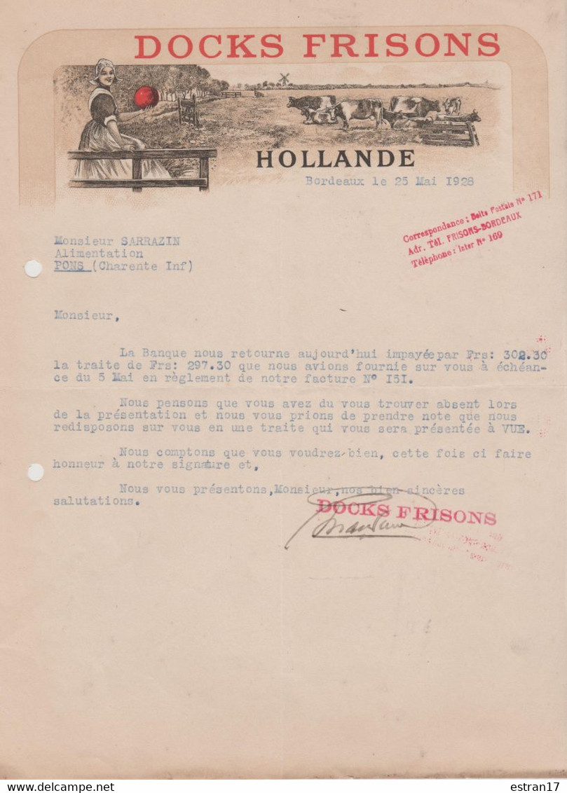 HOLLANDE DOCKS FRISONS - Nederland