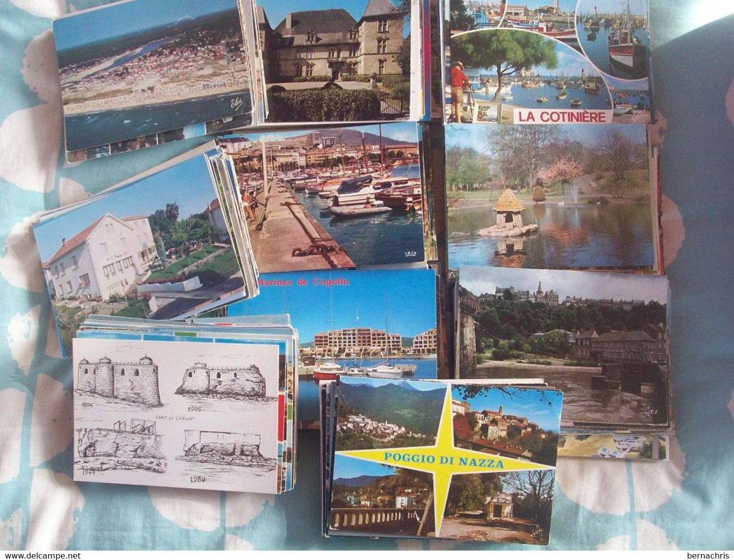 Lot De 1000 Cpm Françaises - 500 Postcards Min.