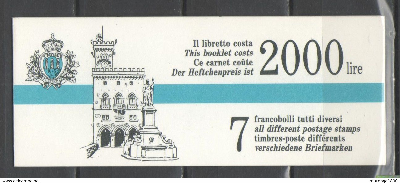 San Marino 1992 - Libretto Turismo           (g7458) - Postzegelboekjes
