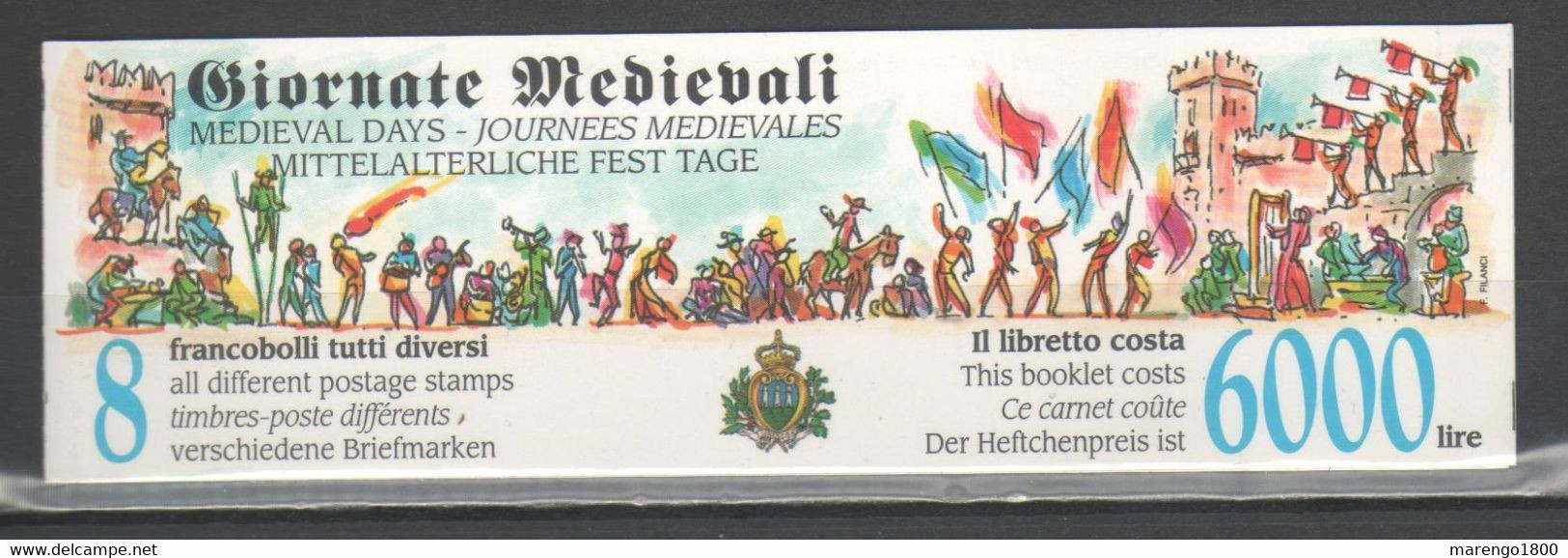 San Marino 1996 - Libretto Giornate Medioevali            (g7459) - Carnets