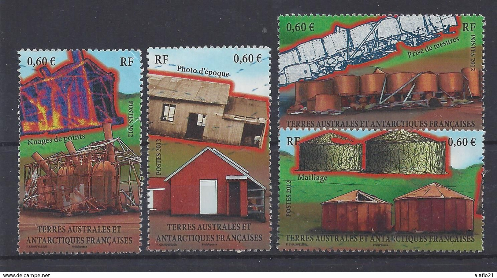 TAAF - N° 618 à 621 OBLITERES - Used Stamps