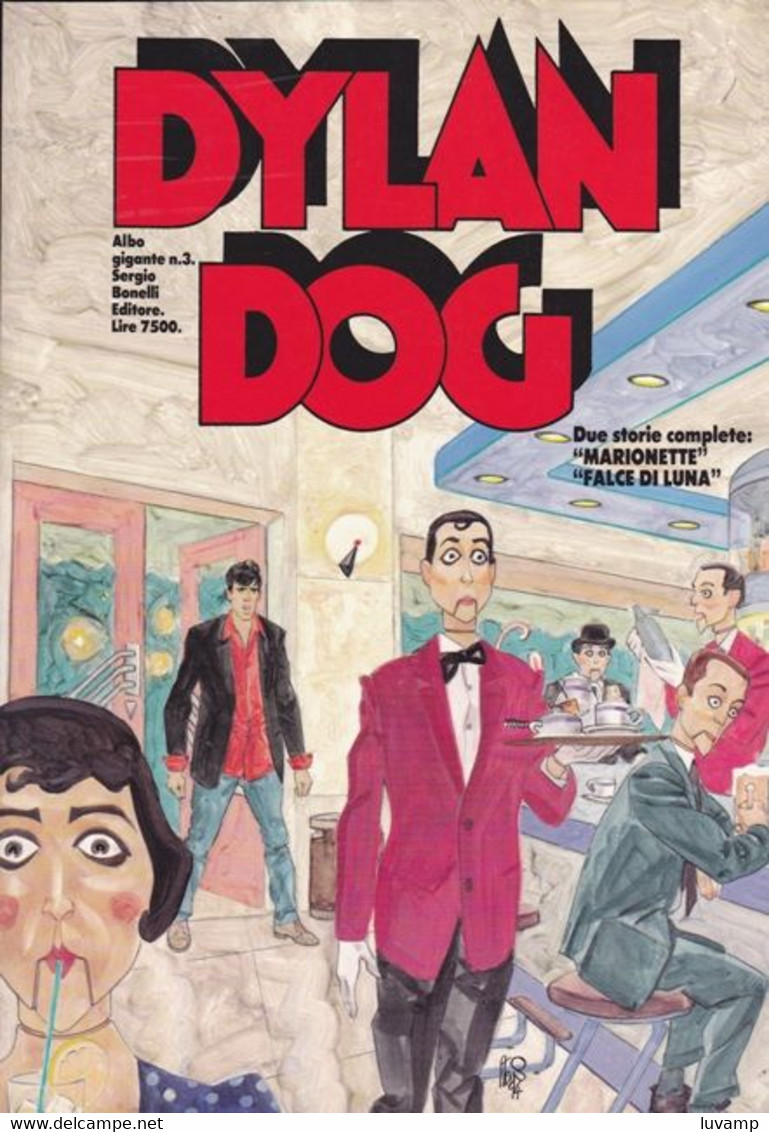 DYLAN DOG  ALBO GIGANTE  N. 3 -EDIZIONE BONELLI 1994 (CART 43) - Dylan Dog