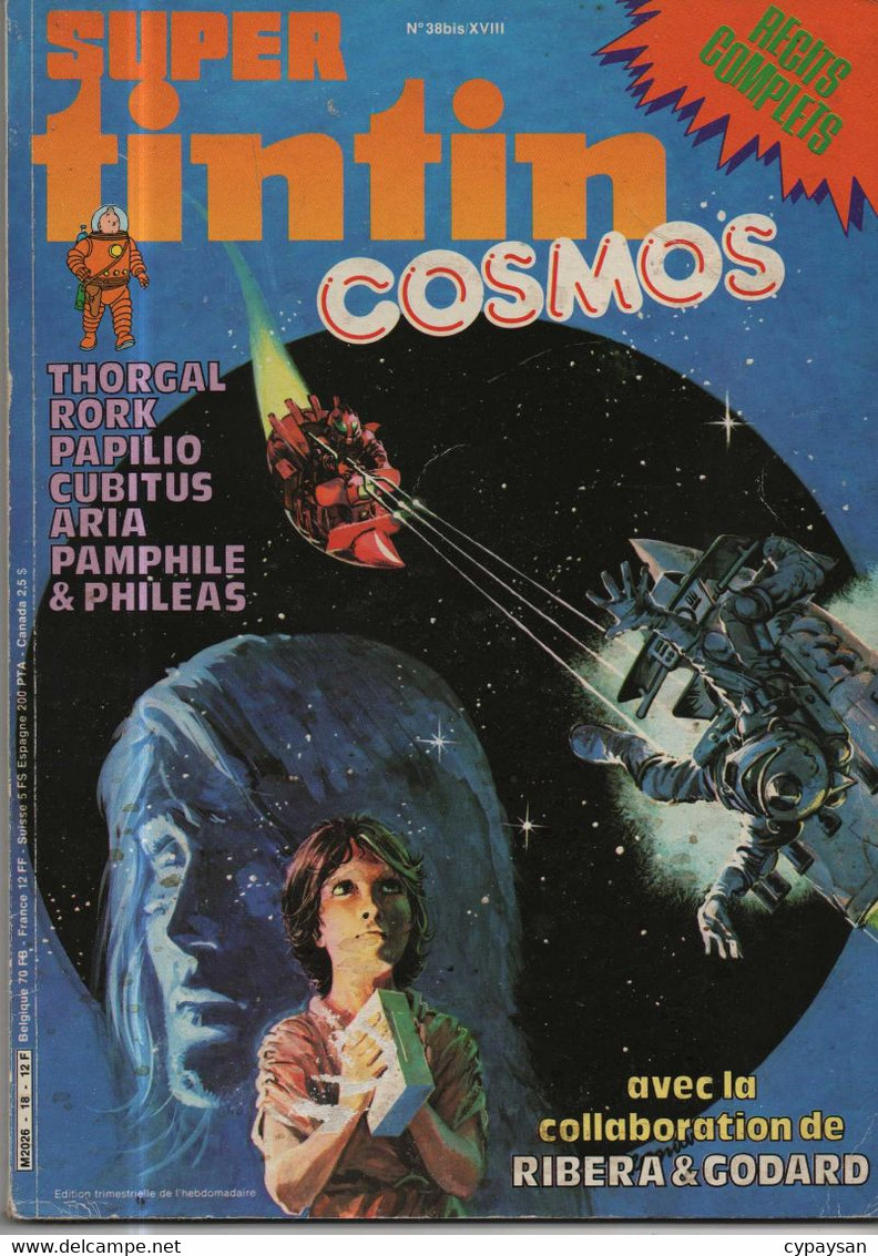 SUPER TINTIN N° 18 BE COSMOS 1978 - Tintin