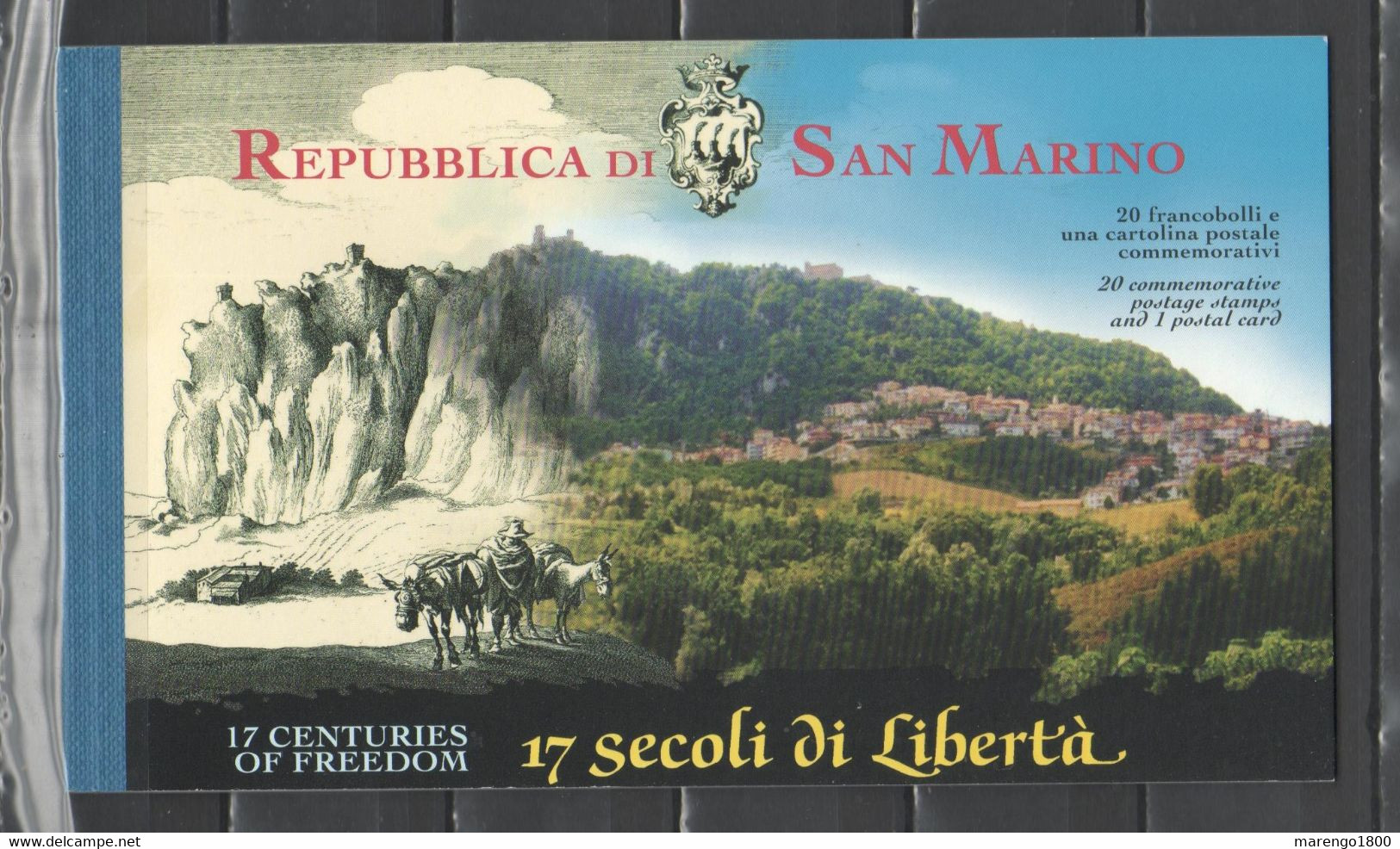 San Marino 2000 - Libretto 1700 Anni Fondazione             (g7461) - Booklets