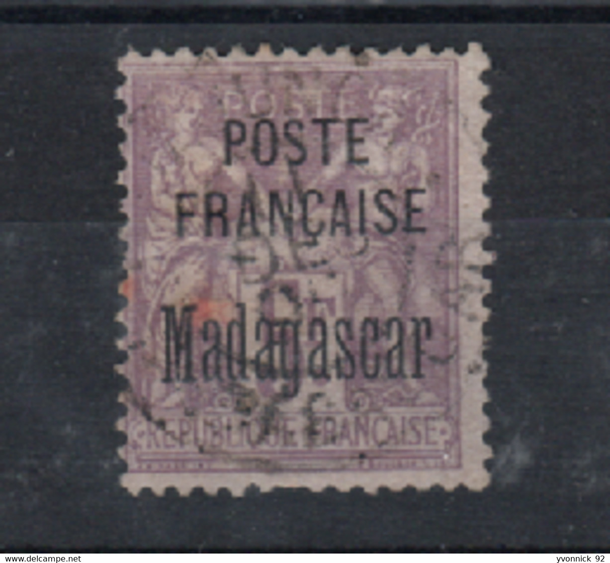 Madagascar _ (1895 ) Sage N° 22 - Other & Unclassified