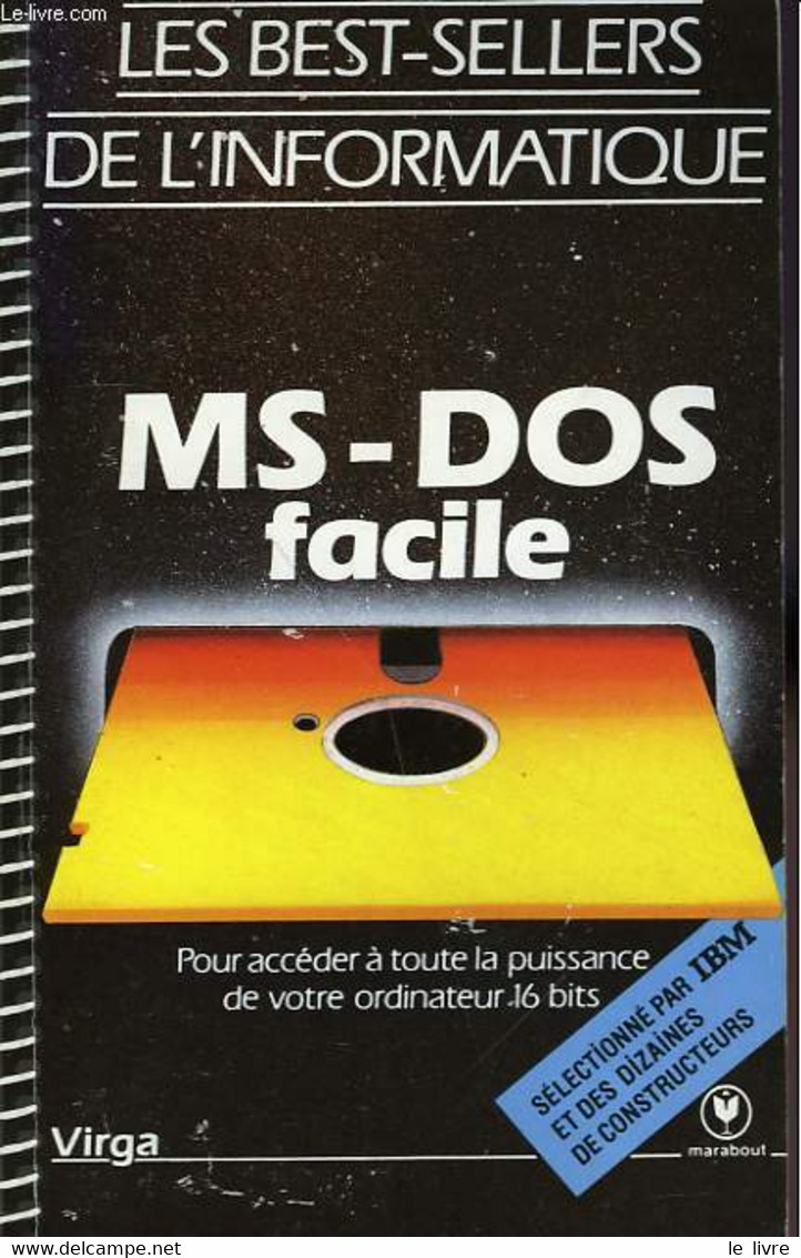 MS-DOS FACILE - VIRGA - 1989 - Informatique