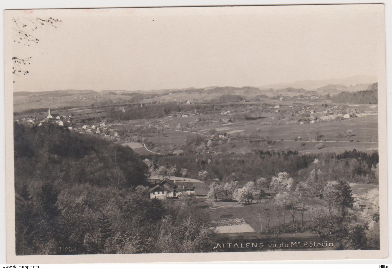 Attalens Vu Du Mont-pelerin - Attalens