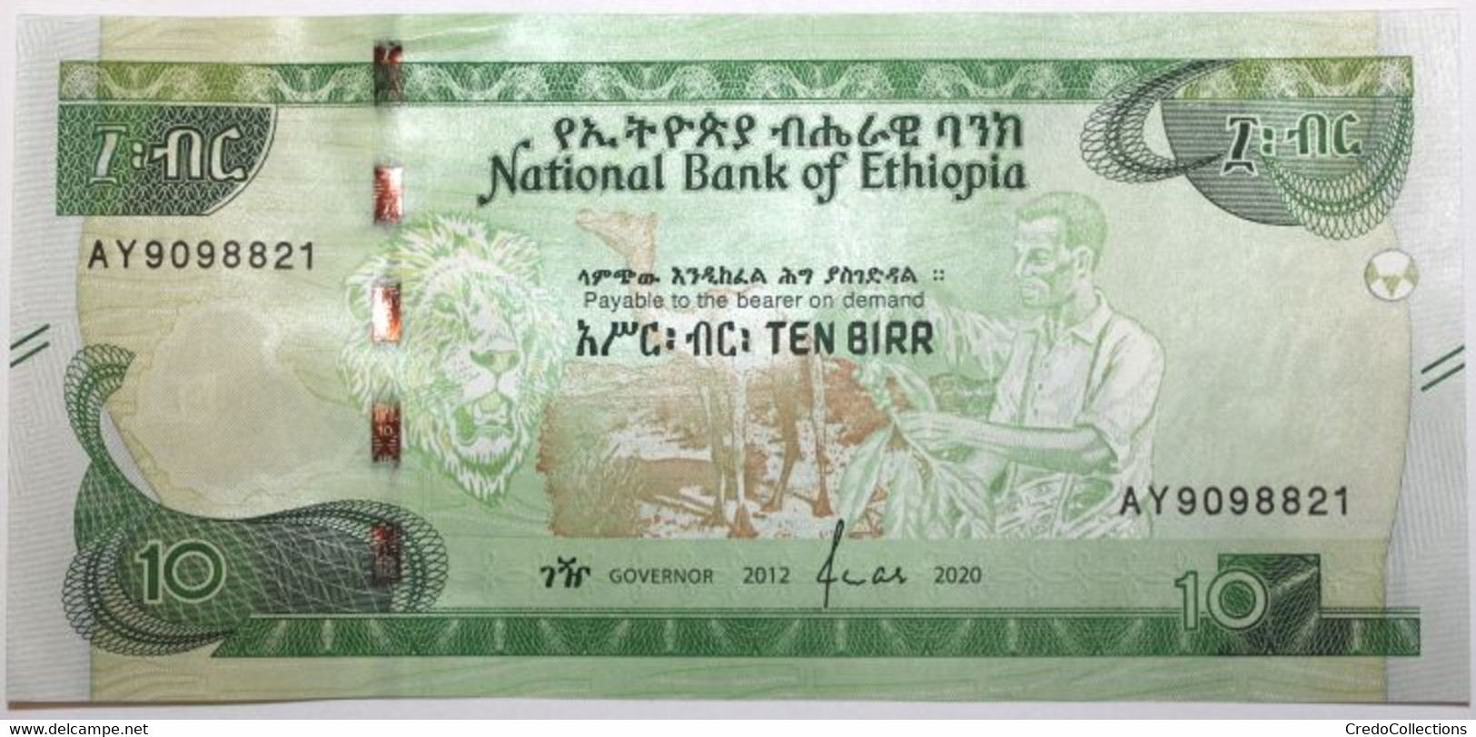 Éthiopie - 10 Birr - 2020 - PICK 53a - NEUF - Ethiopia