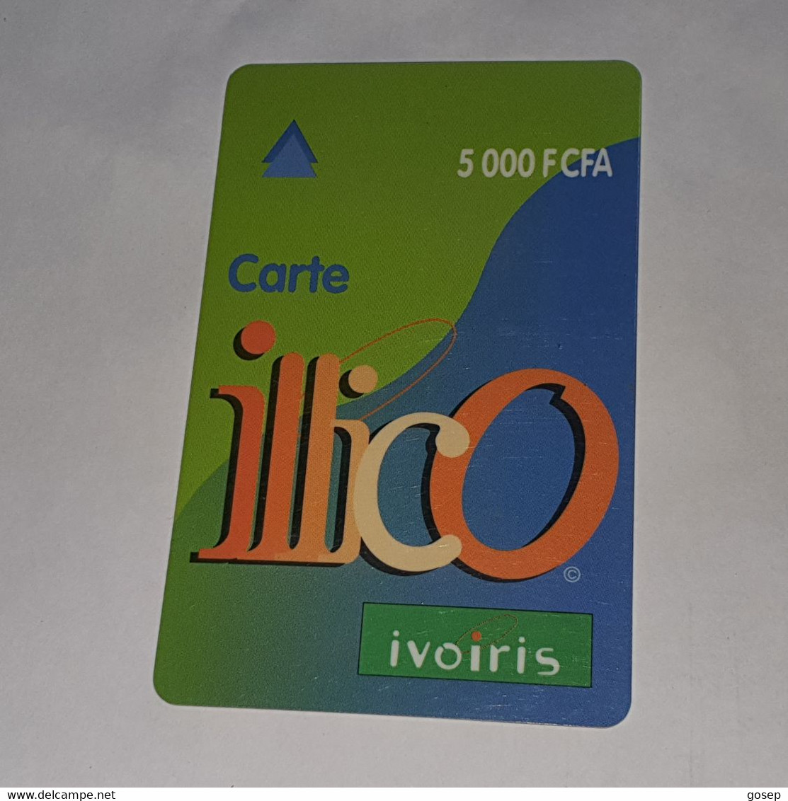 Ivory Coast-(CI-ILL-REF-0004B)-carte Lllico(8)-(5.000fcfa)-(92-69-82-14-05-73-58)-used Card+1card Prepiad Free - Ivory Coast