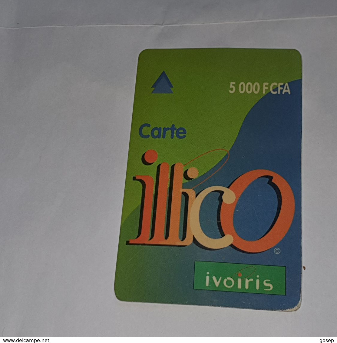 Ivory Coast-(CI-ILL-REF-0004B/2)-carte Lllico(10)-(5.000fcfa)-(96-08-44-89-85-23-00)-used Card+1card Prepiad Free - Ivoorkust