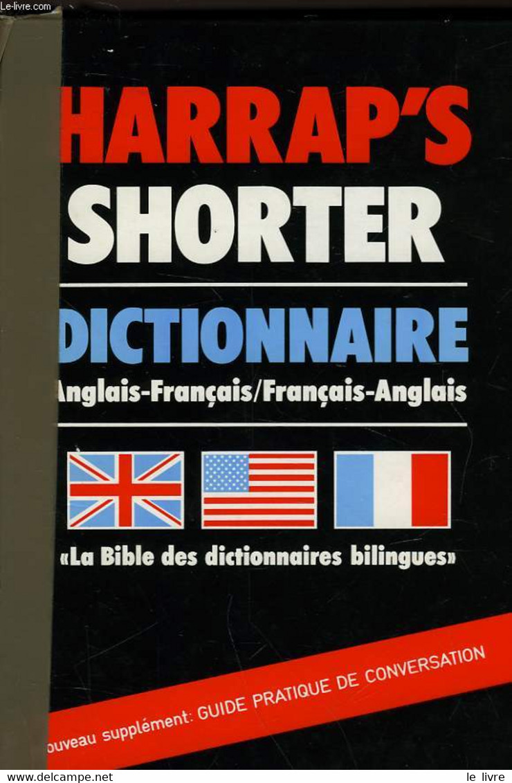 HARRAP'S - SHORTER FRENCH AND ENGLISH DICTIONARY - COLLECTIF - 1982 - Dictionaries, Thesauri