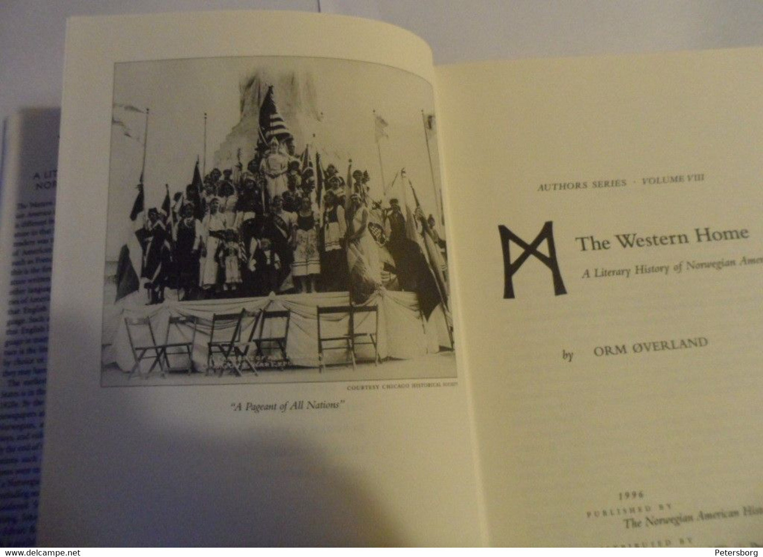 The Western Home: A LITERARY HISTORY OF NORWEGIAN AMERICA (Authors Series; V. 8) Hardcover – Illustrated.