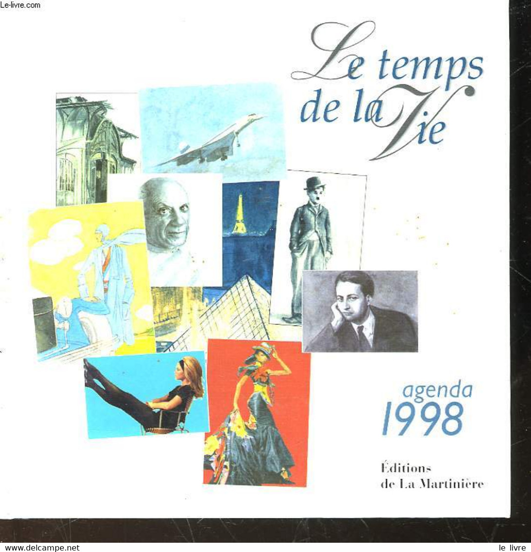 LE TEMPS DE LA VIE - AGENDA 1998 - AYALA ROSELYNE DE - GUENO JEAN-PIERRE - 1998 - Blank Diaries