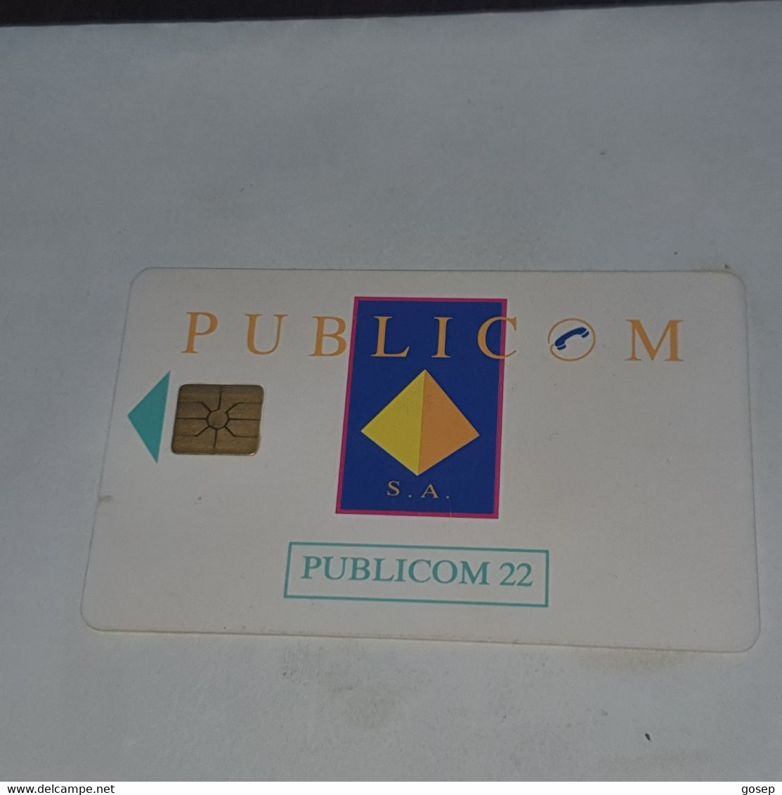 Ivory Coast-(CI-PUB-REF-0007)-LOGO-(18)-(publicom 22)-(0000761854)-used Card+1card Prepiad Free - Costa D'Avorio