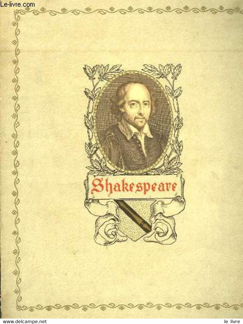 Calendrier Shakespeare 1911 - COLLECTIF - 0 - Agendas & Calendarios