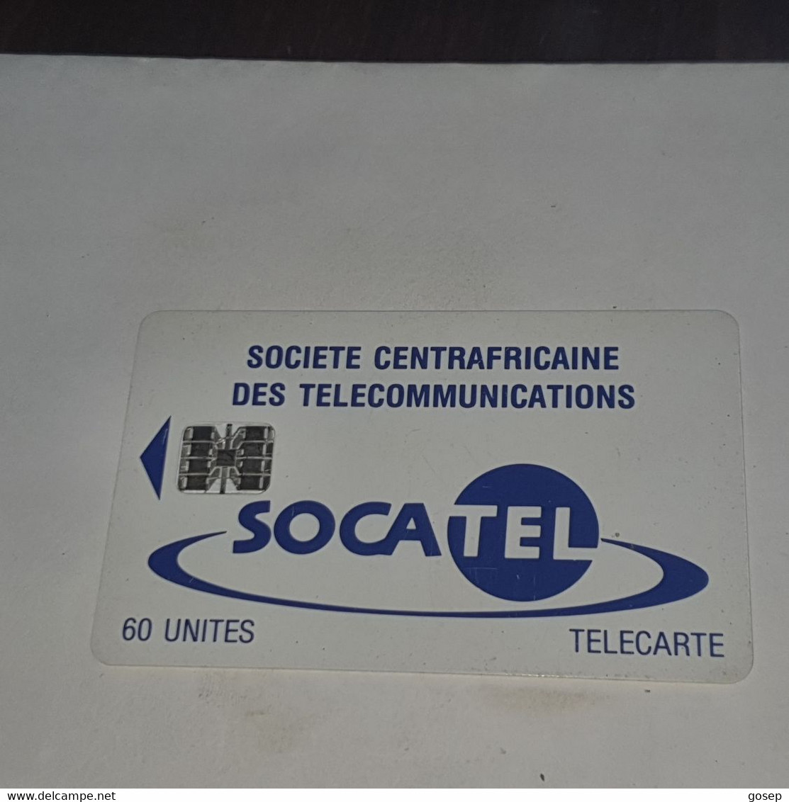 Ivory Coast-(CIF-SOC-0017)-socatel-blue-(23)-(60units)-(00425443)-used Card+1card Prepiad Free - Costa D'Avorio