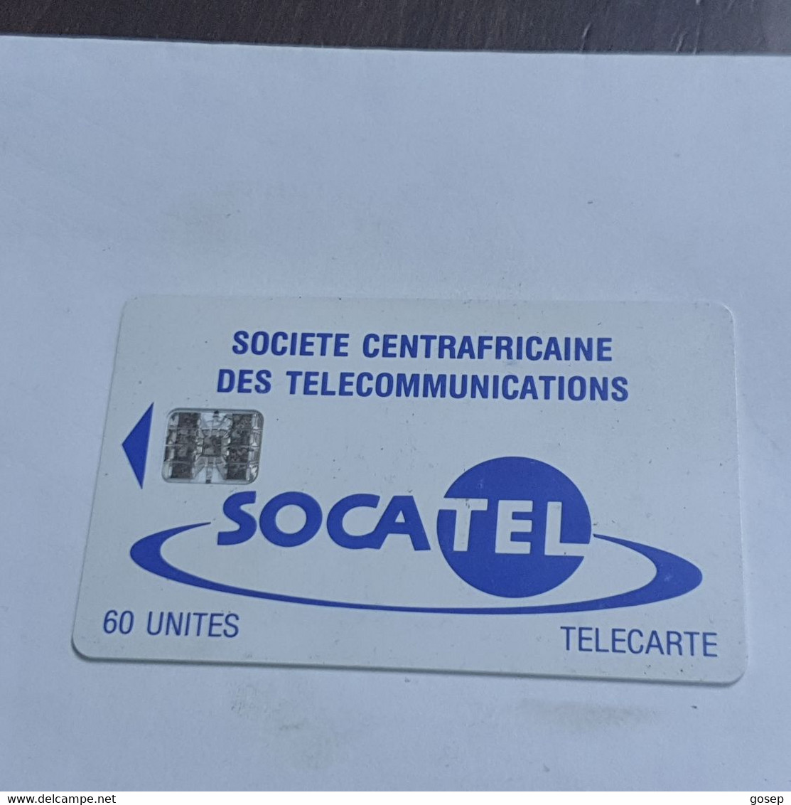 Ivory Coast-(CIF-SOC-0017/1)-socatel-blue-(24)-(60units)-(00371337)-used Card+1card Prepiad Free - Ivory Coast