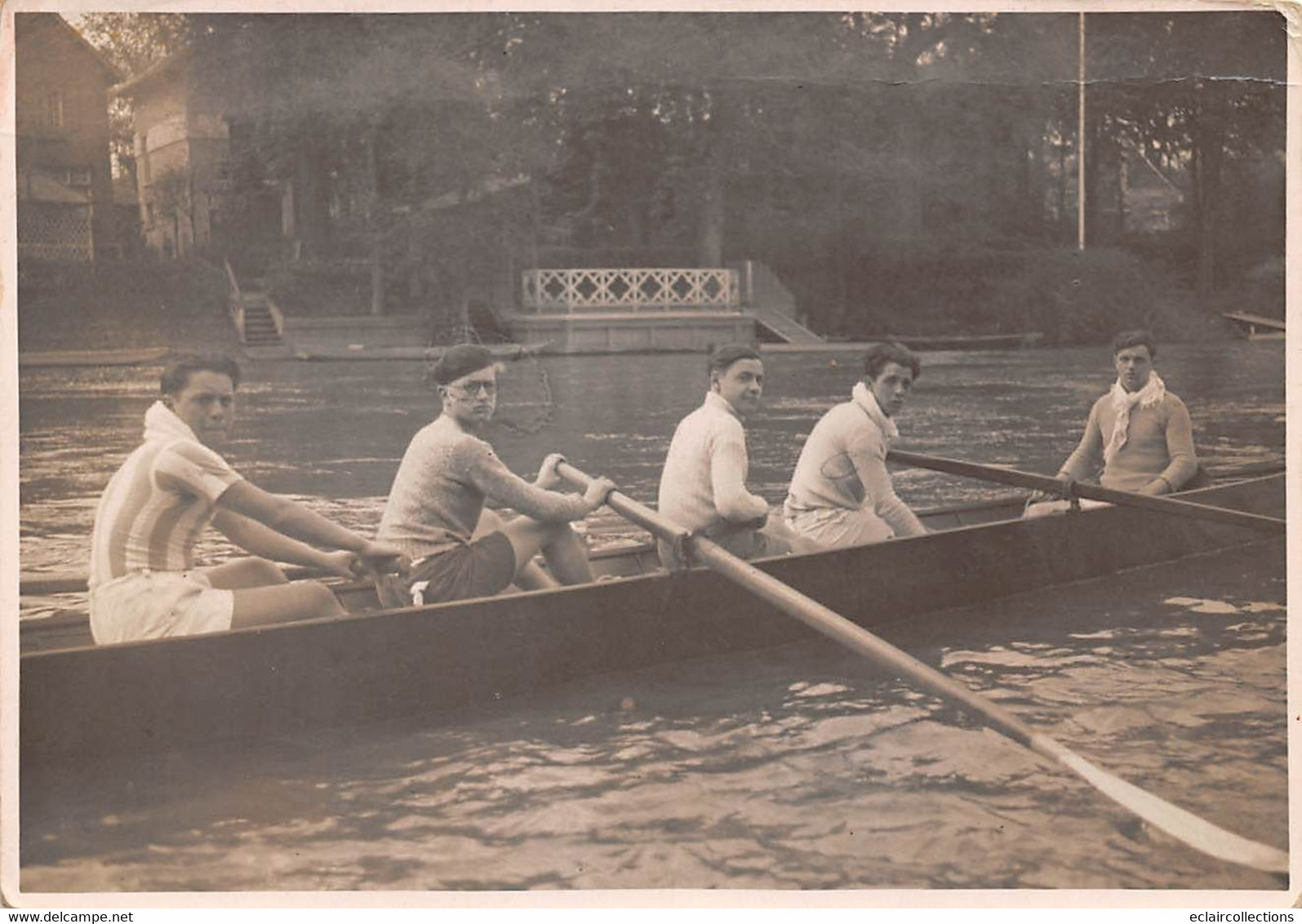 Photographie    Sport Aviron. Photo Anonyme    (voir Scan Et Commentaires) - Other & Unclassified