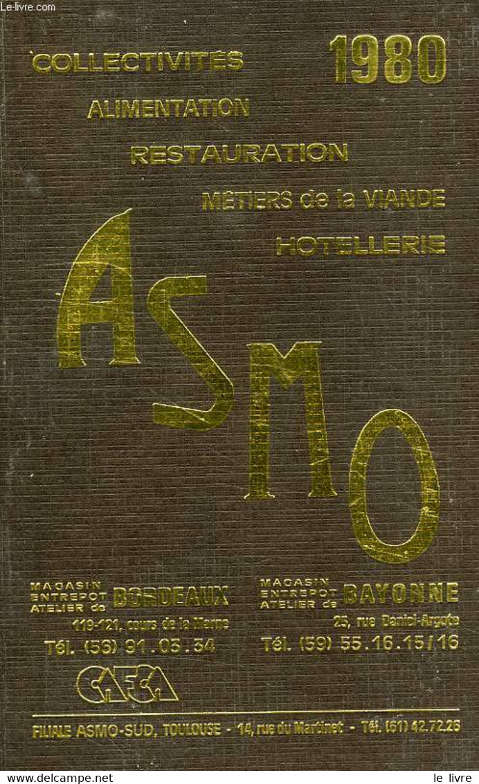 ASMO, AGENDA 1980 - COLLECTIF - 1980 - Blanco Agenda
