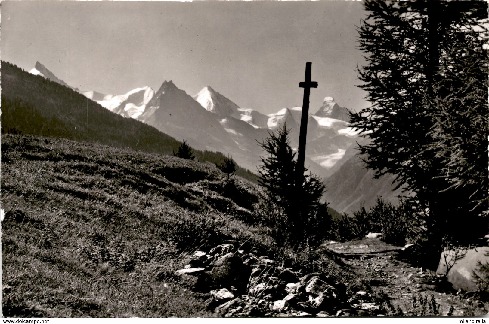 Croix Sur Le Chemin De St. Luc à Chandolin (8944) - Phot. Gyger - Chandolin