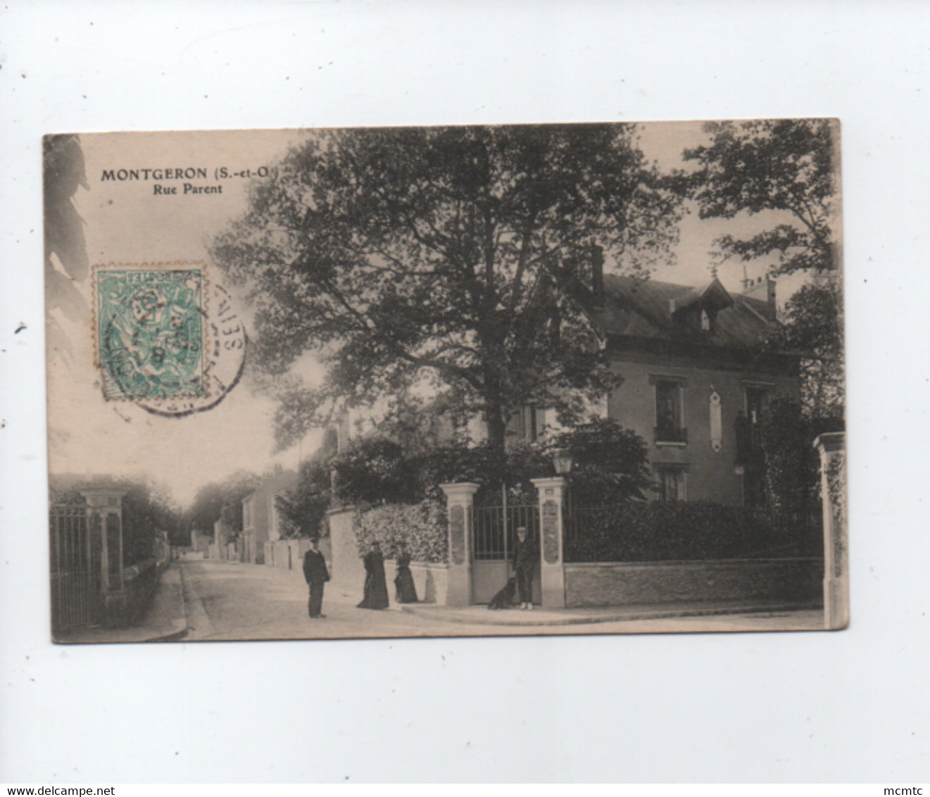 CPA - Montgeron  -(S.-et-O. ) -  Rue Parent - Montgeron